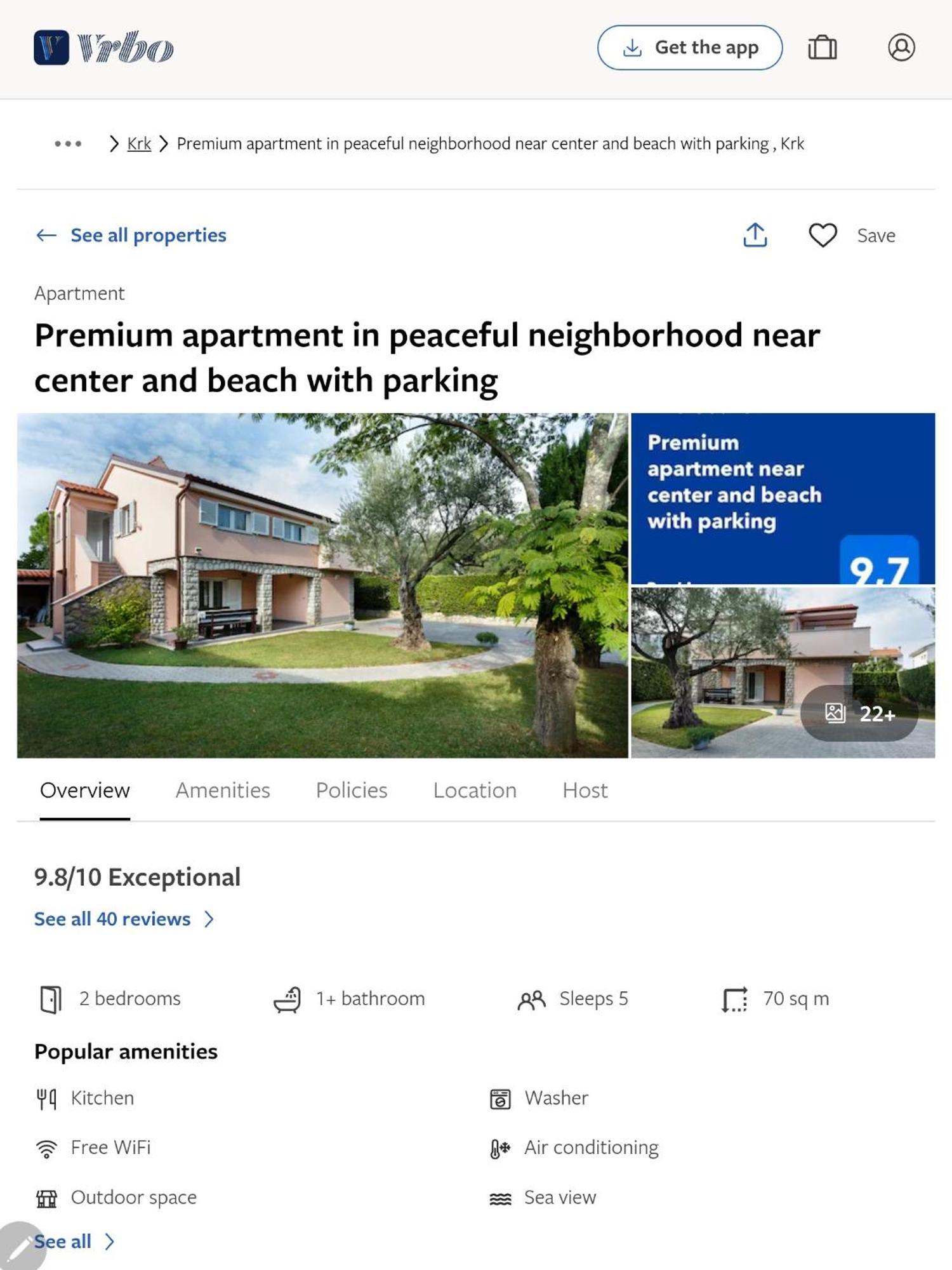 Premium Apartment Near Center And Beach With Parking Krk Town Luaran gambar